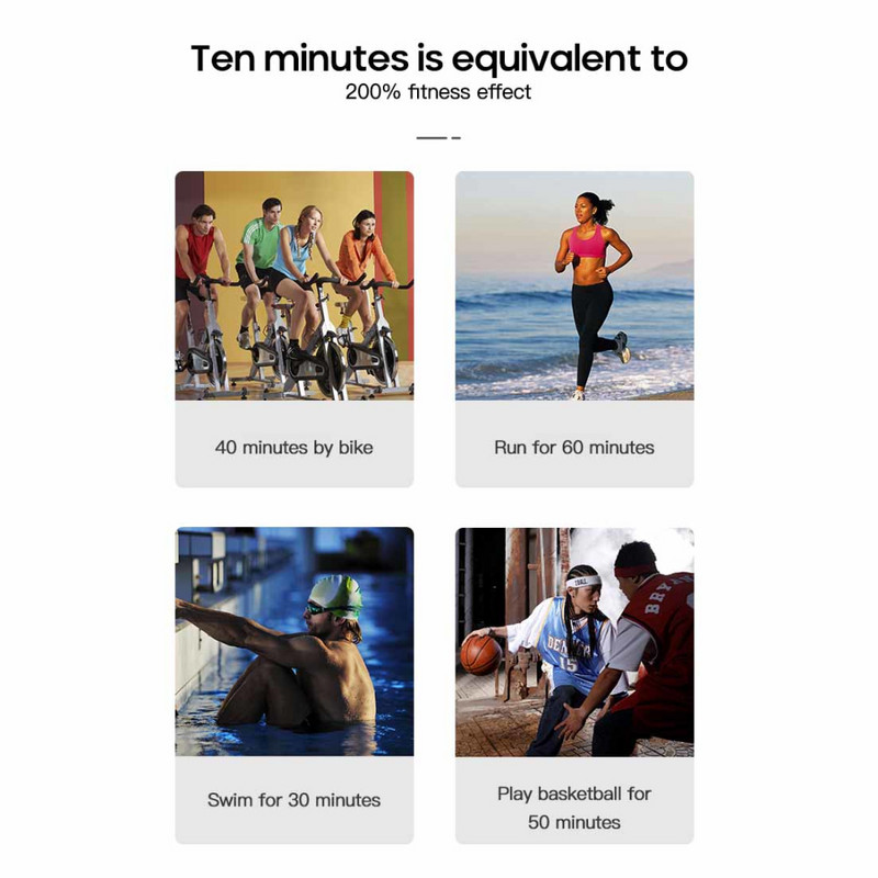 Vyrai Smart Fitness EMS belaidis raumenų stimuliatorius treniruoklis pilvo treniruotės elektrinis svorio metimas lipdukai kūno lieknėjimo masažuoklis