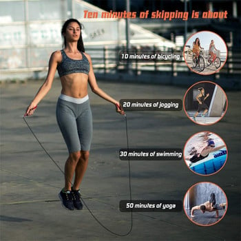 Speed Jump Rope Crossfit Professional Ανδρικές Γυναικείες Γυμναστήριο PVC ρυθμιζόμενος εξοπλισμός γυμναστικής Skipping Rope Προπόνηση Muscle Boxing MMA