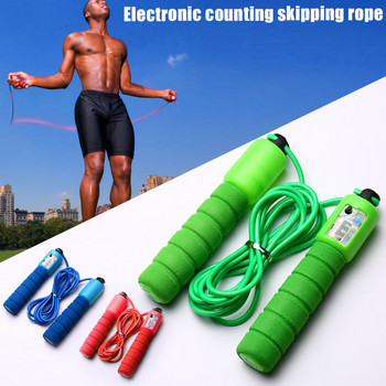 Професионално въже за скачане с електронен брояч 2,9 м регулируемо бързо броене на въже за скачане на въже за скачане Тренировъчно оборудване