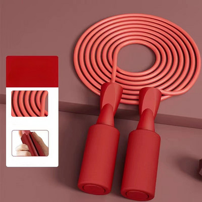 Juhtmeta hüppenööritreening Jõusaal Sport Fitness Reguleeritav harjutus Kiire hüppenööriga treeningvarustus Koduseks spordiks