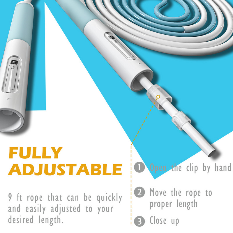 KYTO Kids hüppenööriga kiire ja kerge reguleeritav, sasipuntravaba treeningu vahelejätmine väikelastele, tüdrukutele, poistele, naistele ja meestele