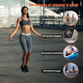 Επαγγελματικό Crossfit Jumping Speed Gym Pvc Skipping Rope Ρυθμιζόμενος εξοπλισμός γυμναστικής Muscle Boxing Mma Training