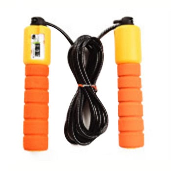 ΝΕΟ Σχοινάκι Jump with Counter Automatic Counting Heavy Duty Jumping Rope Πατήστε για επαναφορά ρυθμιζόμενου μήκους για παιδιά Ενήλικες