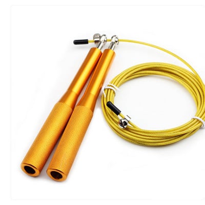 Coarda de antrenament de 3 m de interior Bărbați Femei Copii Coarda de sărit 360° Echipament de antrenament de gimnastică Lagăr din sârmă de oțel Coarda de sărit cu viteză reglabilă