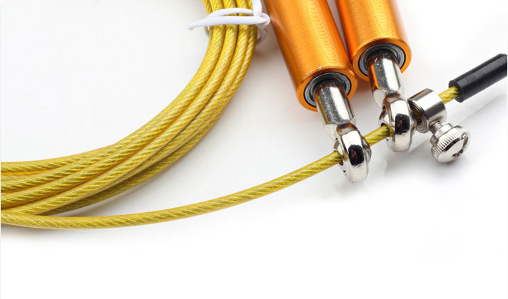 Coarda de antrenament de 3 m de interior Bărbați Femei Copii Coarda de sărit 360° Echipament de antrenament de gimnastică Lagăr din sârmă de oțel Coarda de sărit cu viteză reglabilă