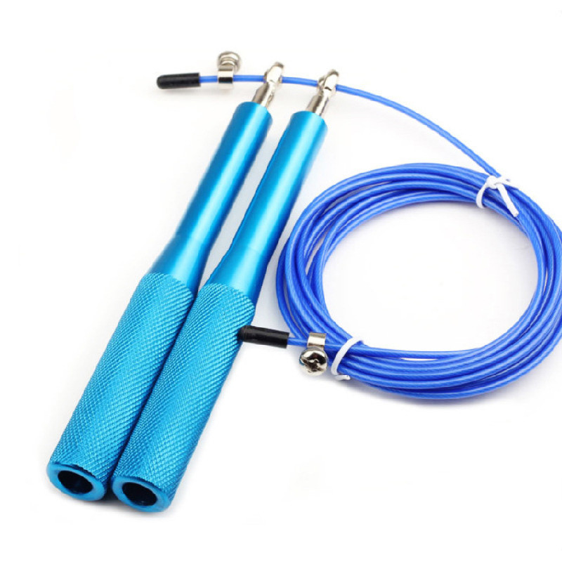 Coarda de antrenament de 3 m de interior Bărbați Femei Copii Coarda de sărit 360° Echipament de antrenament de gimnastică Lagăr din sârmă de oțel Coarda de sărit cu viteză reglabilă