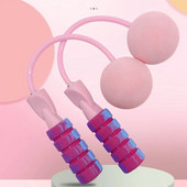 Juhtmeta hüppamine fitnessi jaoks No Tangles Speed Juhtmeta vahelejätmine Unisex kaasaskantavad fitnessi seadmed hüppenöör raske hüppenöör