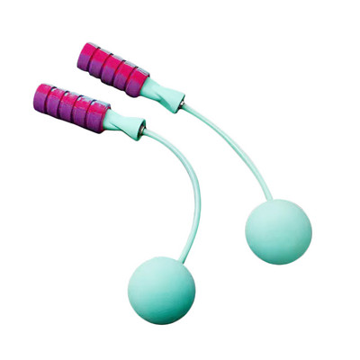 Juhtmeta hüppamine fitnessi jaoks No Tangles Speed Juhtmeta vahelejätmine Unisex kaasaskantavad fitnessi seadmed hüppenöör raske hüppenöör