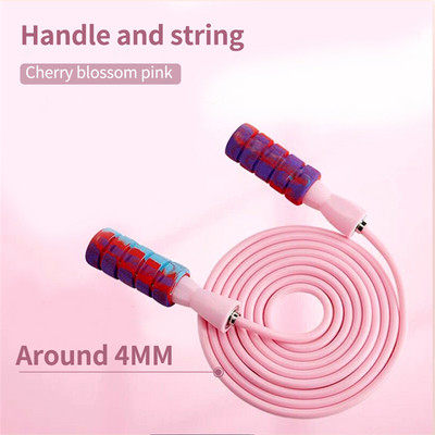 Juhtmeta hüppamine fitnessi jaoks No Tangles Speed Juhtmeta vahelejätmine Unisex kaasaskantavad fitnessi seadmed hüppenöör raske hüppenöör