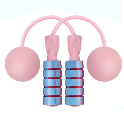 Juhtmeta hüppamine fitnessi jaoks No Tangles Speed Juhtmeta vahelejätmine Unisex kaasaskantavad fitnessi seadmed hüppenöör raske hüppenöör