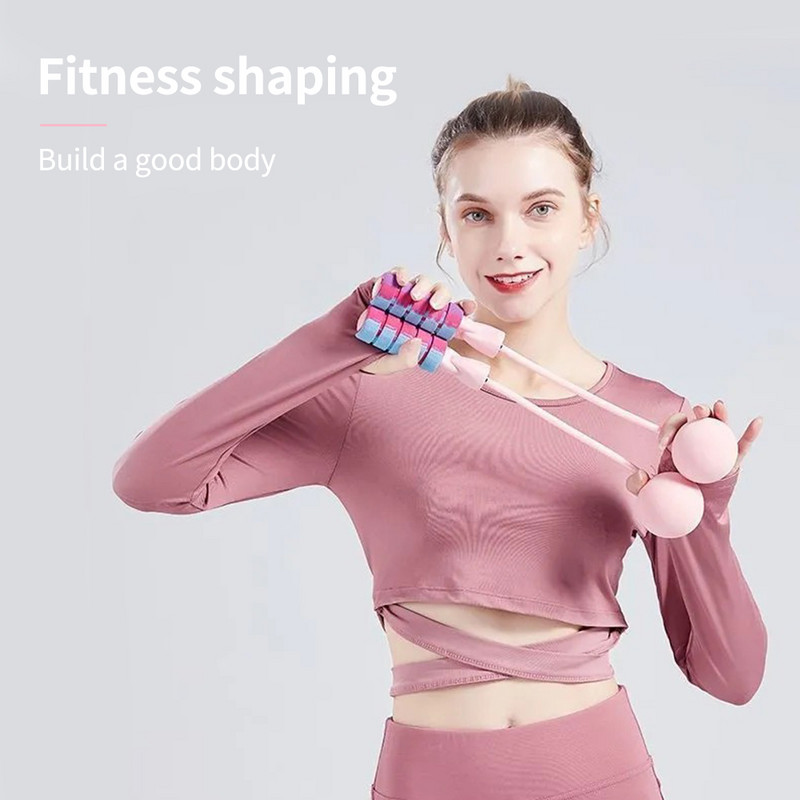 Juhtmeta hüppamine fitnessi jaoks No Tangles Speed Juhtmeta vahelejätmine Unisex kaasaskantavad fitnessi seadmed hüppenöör raske hüppenöör