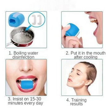 ΝΕΟ Face Fitness Ball Facial Toner Exerciser Αντιρυτιδική Άσκηση Toner Προσώπου Jaw Exerciser Neck Facial Muscle Trainer Toning