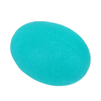 Фитнес силиконова масажна терапевтична топка за хващане Яйце 53 мм 58 мм Уред за трениране на пръсти на ръката Грипер за възстановяване на мускулите Болкоуспокояваща топка за фасция