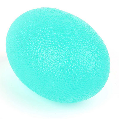 Fitnessi silikoonmassaažiteraapia käepideme pall muna 53 mm 58 mm käe sõrmede harjutus, lihaste taastav haarats, valu leevendav näopall