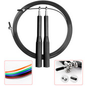 Coarda de săritură de viteză Crossfit Sală de fitness Coarda de sărit profesională pentru MMA Box Fitness Skip Antrenament Antrenament Cablu de rezervă