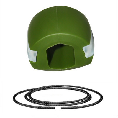 Fitneso žandikaulių treniruoklis skruostikaulių dvigubo smakro mažinimo įtaisas Veido kramtomasis žandikaulio treniruoklis Raumenų kramtomasis kamuolys, kramtomasis įkandimas