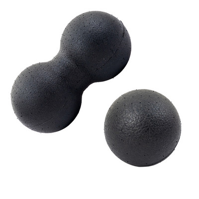 Jooga massaažipall Fitness Lacrosse Myofascia pall suure tihedusega lihaseid lõdvestav keha valu leevendav harjutus, kahekordne massaažipall