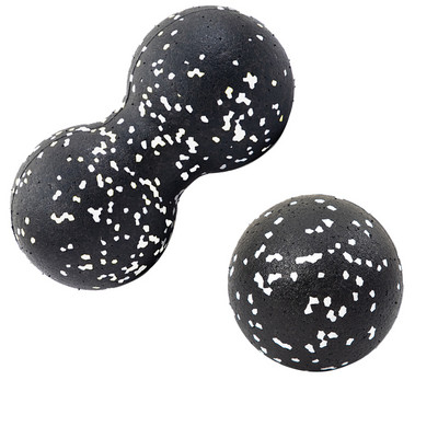 Jooga massaažipall Fitness Lacrosse Myofascia pall suure tihedusega lihaseid lõdvestav keha valu leevendav harjutus, kahekordne massaažipall