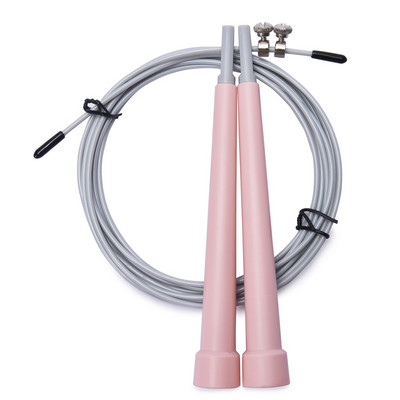 Állítható ugrókötél fogantyú meghosszabbítja acélhuzalt kihagyás Fitnesz edzés felszerelés Crossfit edzés sebesség ugrókötél edzőterem