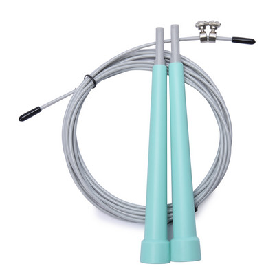 Állítható ugrókötél fogantyú meghosszabbítja acélhuzalt kihagyás Fitnesz edzés felszerelés Crossfit edzés sebesség ugrókötél edzőterem