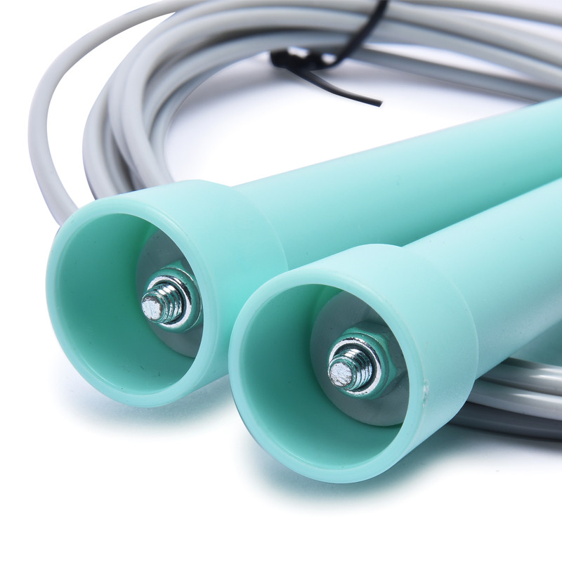 Állítható ugrókötél fogantyú meghosszabbítja acélhuzalt kihagyás Fitnesz edzés felszerelés Crossfit edzés sebesség ugrókötél edzőterem