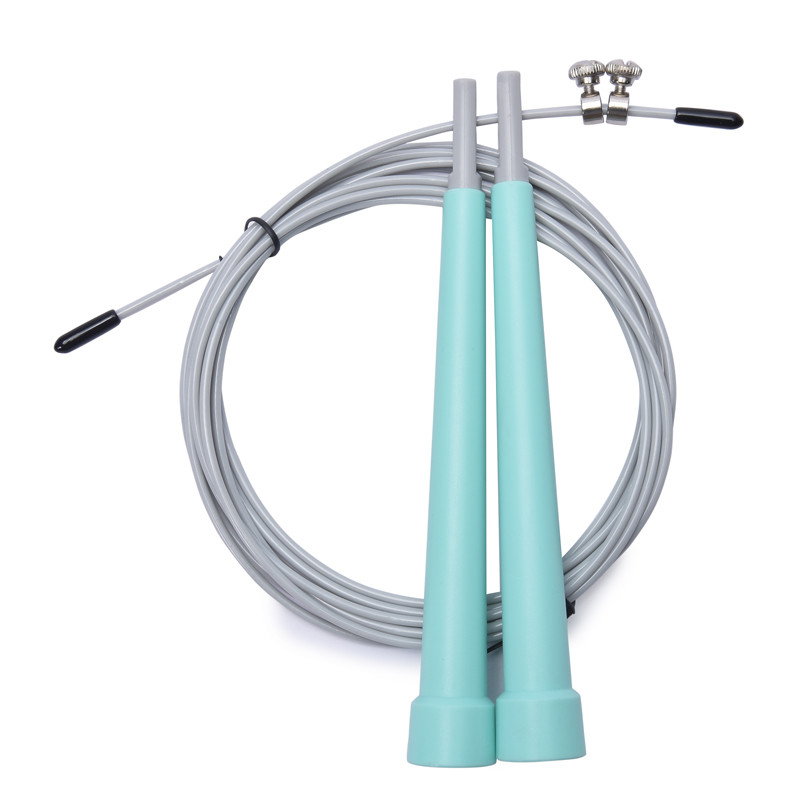 Állítható ugrókötél fogantyú meghosszabbítja acélhuzalt kihagyás Fitnesz edzés felszerelés Crossfit edzés sebesség ugrókötél edzőterem