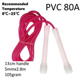 NEVERTOOLATE NO LOGO ΚΑΛΗ ΠΟΙΟΤΗΤΑ 0-25℃ 80A 25~40℃ 90A pvc ταχύτητα skip rope μακρύτερο 3,2m κορδόνι fitness crossfit διπλό κάτω