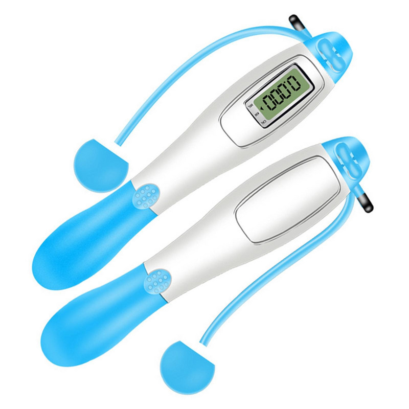 Digitaalne juhtmeta hüppenööride loendus 1 paar hüppenööri jõusaali jaoks