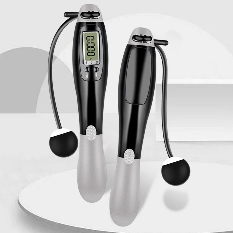 Digitaalne juhtmeta hüppenööride loendus 1 paar hüppenööri jõusaali jaoks