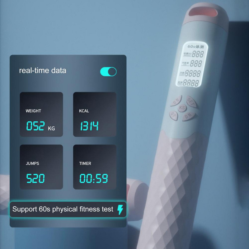 Gyorsugrókötél golyóscsapágy hordozható pult edzőterem Fitness Okos ugrókötél ugrálókötél napi használatra