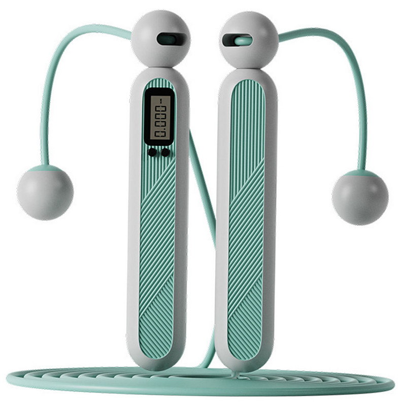 Безжични въжета за скачане Интелигентни електронни цифрови безжични въжета за скачане Спортно и фитнес въже Обучение за отслабване