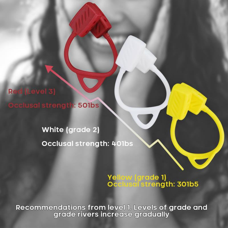 30/40/50 naela Toidukvaliteediga silikageeli lõualuu harjutus, palllihaste treening Fitness palliga kael Näo toonimine lõualuulihaste treening