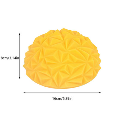 Poolsfäärilised joogapallid PVC-st paksud täispuhutavad jalamassaažid Balance Treening palliga jõusaal Pilatese treening Fitness