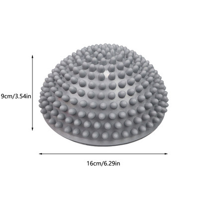 Poolsfäärilised joogapallid PVC-st paksud täispuhutavad jalamassaažid Balance Treening palliga jõusaal Pilatese treening Fitness