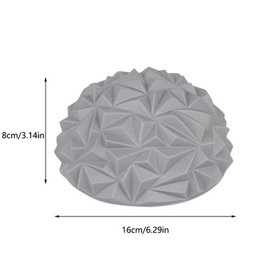Poolsfäärilised joogapallid PVC-st paksud täispuhutavad jalamassaažid Balance Treening palliga jõusaal Pilatese treening Fitness