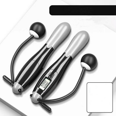 Ajustați frânghia de sărit fără fir Coarda de sărit de numărare creativă ABS Smart Electronic Digital Pierde în greutate Coarda de sărit portabilă fără fir