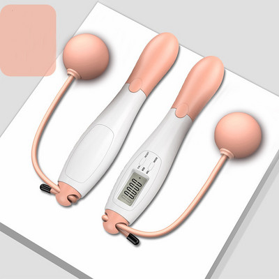 Ajustați frânghia de sărit fără fir Coarda de sărit de numărare creativă ABS Smart Electronic Digital Pierde în greutate Coarda de sărit portabilă fără fir