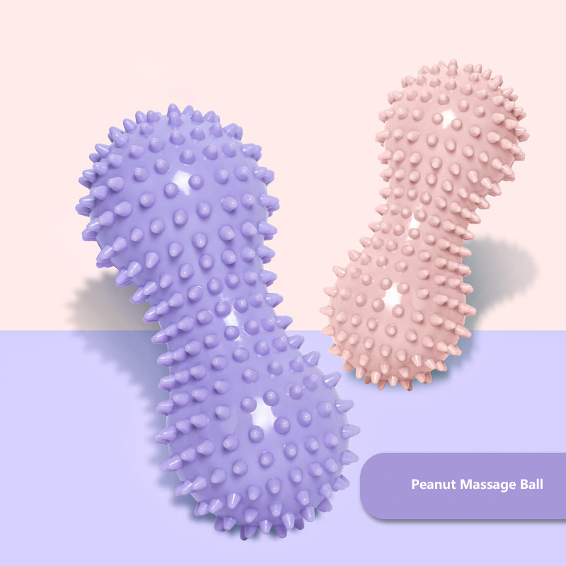 Minge de masaj TPE Yoga Rolă de masaj Minge de fitness Ameliorarea punctului de declanșare Antrenament Minge Fascia Exercițiu local de relaxare musculară