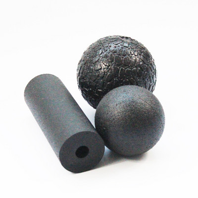 Tervis Fitness Massaaž Ball Meditsiin Jooga Myofascial Release Fascia Body Pilates Jõusaal Sport Ball Massager Roller Must