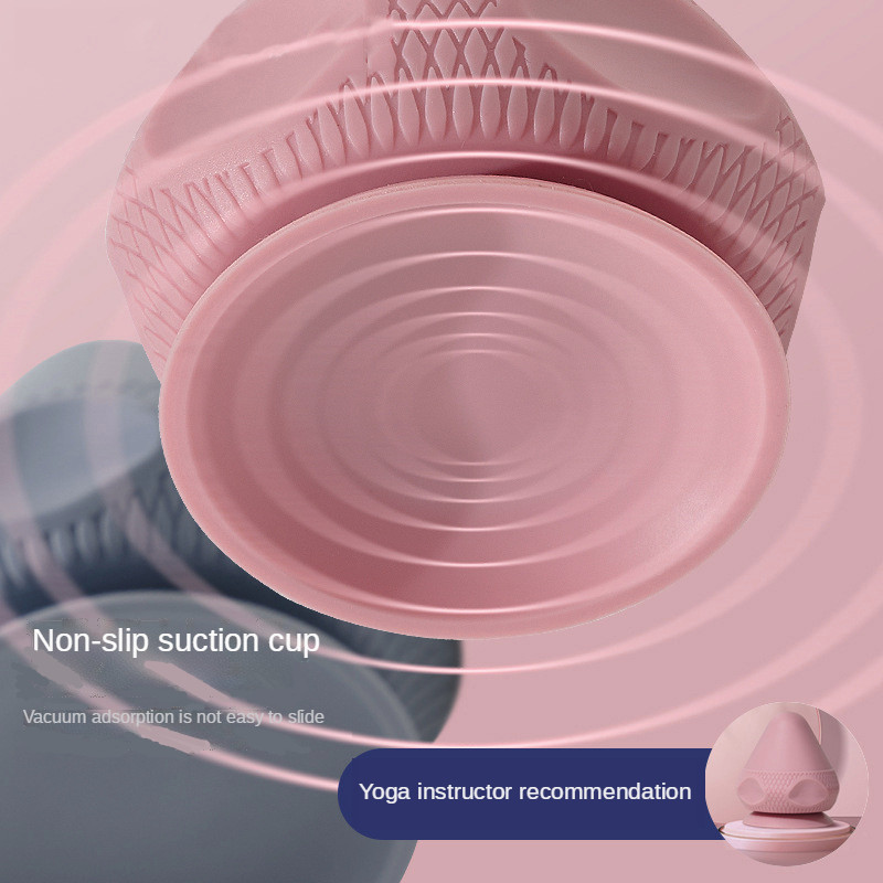 Minge de masaj din silicon cu ventuză pentru psoas, toracic, coloanei vertebrale, partea superioară a spatelui, gât, scapula, picior, yoga, relaxare musculară, instrumente de masaj