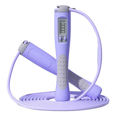 Sală de gimnastică simplă, portabilă, inteligentă, pentru antrenament pentru sărituri, frânghie de numărare, frânghie de săritură, miez de sârmă de oțel pentru copii