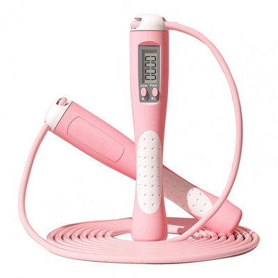 Sală de gimnastică simplă, portabilă, inteligentă, pentru antrenament pentru sărituri, frânghie de numărare, frânghie de săritură, miez de sârmă de oțel pentru copii