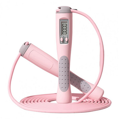 Sală de gimnastică simplă, portabilă, inteligentă, pentru antrenament pentru sărituri, frânghie de numărare, frânghie de săritură, miez de sârmă de oțel pentru copii