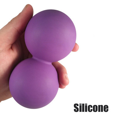 ITSTYLE Silikoon Lacrosse pall maapähkli massaaž Jooga Relax Leevendab väsimust Fitness Jõusaalitreening Kehavalu Leevendus Fascia Ball