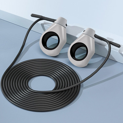 Forró ujjgyűrűs fogantyú, állítható hosszúságú ugrókötél gyerekeknek, nem könnyen csúsztatható edzés- és fitnesz-kiegészítők 3 méter felnőtteknek