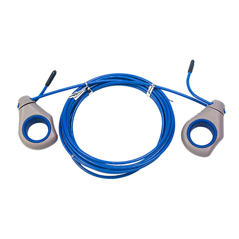 Forró ujjgyűrűs fogantyú, állítható hosszúságú ugrókötél gyerekeknek, nem könnyen csúsztatható edzés- és fitnesz-kiegészítők 3 méter felnőtteknek