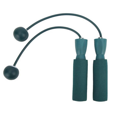 Terasest traadist hüppenöör Reguleeritav hüppenöör topeltlaagri raskusega hüppenöör trossiga / trossivaba köis