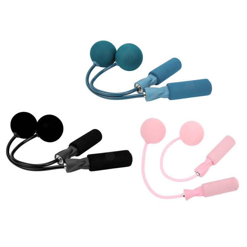 Terasest traadist hüppenöör Reguleeritav hüppenöör topeltlaagri raskusega hüppenöör trossiga / trossivaba köis