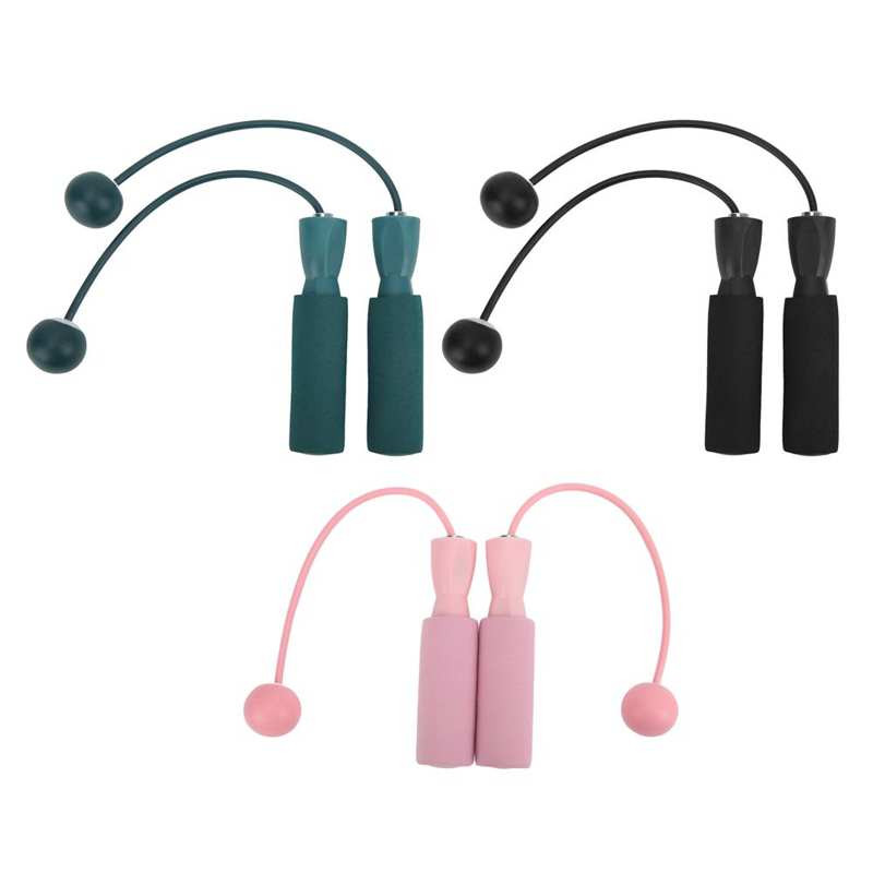 Terasest traadist hüppenöör Reguleeritav hüppenöör topeltlaagri raskusega hüppenöör trossiga / trossivaba köis