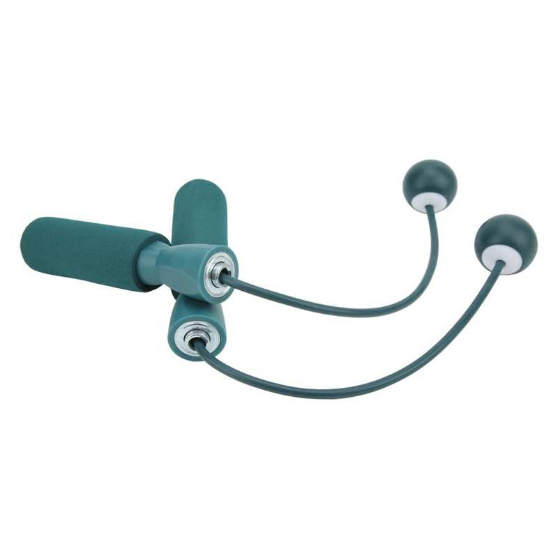 Terasest traadist hüppenöör Reguleeritav hüppenöör topeltlaagri raskusega hüppenöör trossiga / trossivaba köis